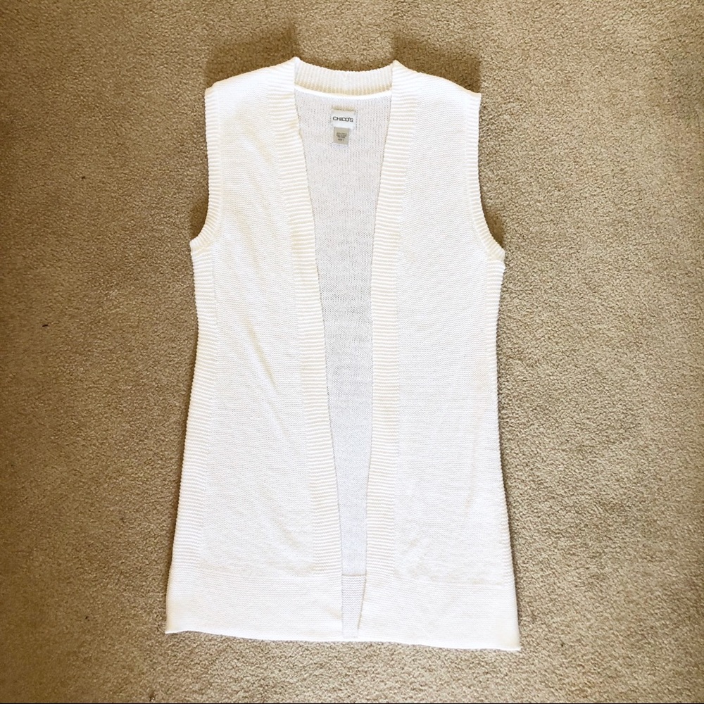 Chico’s Sleeveless Sweater Vest